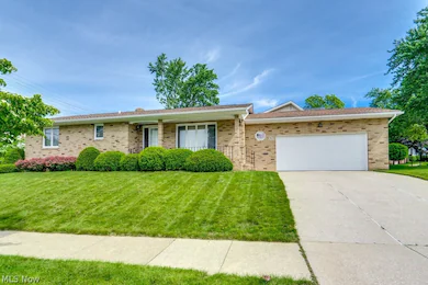 All-brick ranch at 317 E Linwood Ave, Akron, Ohio